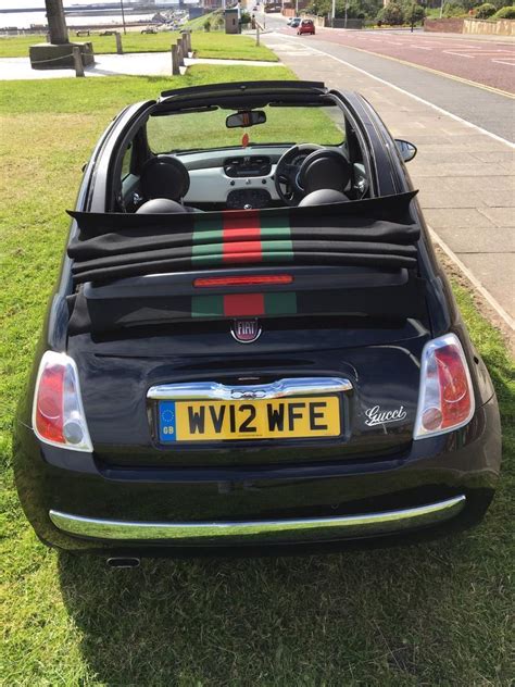 gucci fiat 500 cabrio|used Fiat 500 Gucci for sale.